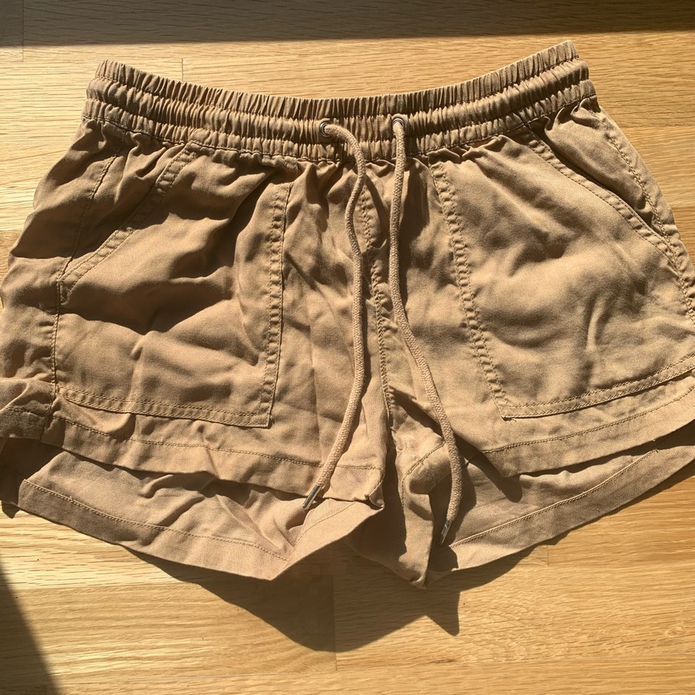 Flowy shorts.
